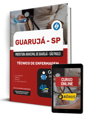 Apostila Prefeitura de Guarujá - SP 2025 - Técnico de Enfermagem - Imagem 1