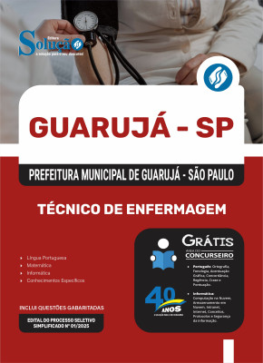 Apostila Prefeitura de Guarujá - SP 2025 - Técnico de Enfermagem - Imagem 3
