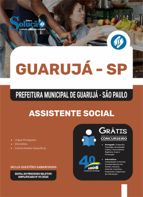 Apostila Prefeitura de Guarujá - SP em PDF 2025 - Assistente Social - Imagem 1