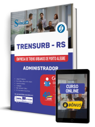 Capa Apostila TRENSURB-RS 2025 - Administrador