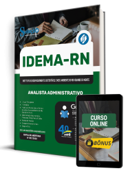 Capa Apostila IDEMA-RN 2025 - Analista Administrativo