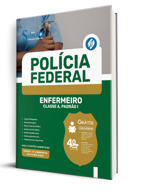 Apostila Polícia Federal (PF) 2025 - Enfermeiro - Classe A, Padrão I - Imagem 2