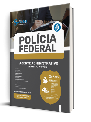 Apostila Polícia Federal (PF) 2025 - Agente Administrativo - Classe A, Padrão I - Imagem 2