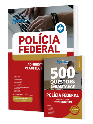 Combo Polícia Federal (PF) - Administrador - Classe A, Padrão I - Imagem 1