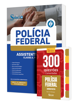 Combo Polícia Federal (PF) - Assistente Social - Classe A, Padrão I + Questões Comentadas - Imagem 1