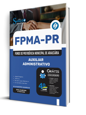 Apostila FPMA-PR 2025 - Auxiliar Administrativo - Imagem 2