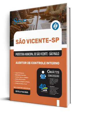 Apostila Prefeitura de São Vicente - SP 2025 - Auditor de Controle Interno - Imagem 2