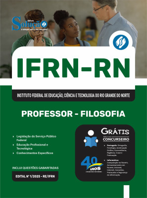 Apostila IFRN 2025 - Professor - Filosofia - Imagem 3