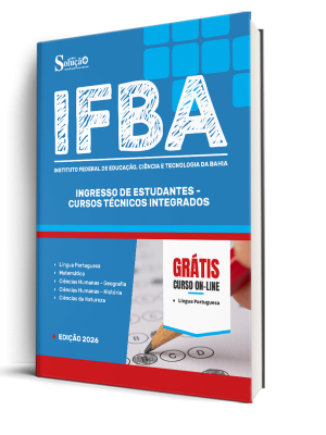 Apostila IFBA 2026 - Ingresso de Estudantes - Cursos Técnicos Integrados - Imagem 1
