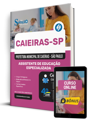 Apostila Prefeitura de Caieiras - SP 2025 - Assistente de Educação Especializada - Imagem 1