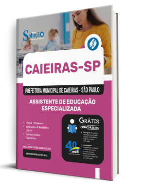 Apostila Prefeitura de Caieiras - SP 2025 - Assistente de Educação Especializada - Imagem 2