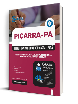 Apostila Prefeitura de Piçarra - PA 2025 - Agente Administrativo, Analista de Logística e Monitor de Transporte Escolar - Imagem 2