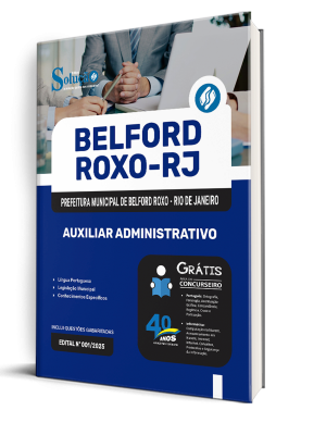 Apostila Prefeitura de Belford Roxo - RJ 2025 - Auxiliar Administrativo - Imagem 2