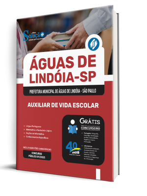 Apostila Prefeitura de Águas de Lindóia - SP 2025 - Auxiliar de Vida Escolar - Imagem 2