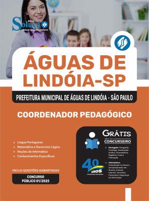 Apostila Prefeitura de Águas de Lindóia - SP 2025 - Coordenador Pedagógico - Imagem 3