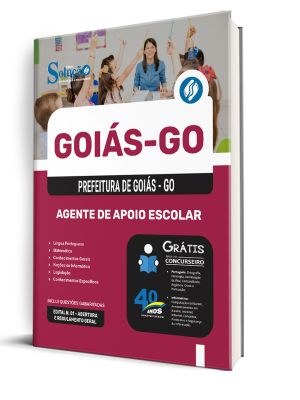 Apostila Prefeitura de Goiás - GO 2025 - Agente de Apoio Escolar - Imagem 2
