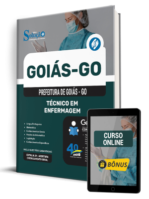 Apostila Prefeitura de Goiás - GO 2025 - Técnico em Enfermagem - Imagem 1