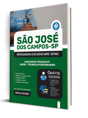Apostila Prefeitura de São José dos Campos - SP 2025 - Assistente Técnico em Saúde - Técnico em Enfermagem - Imagem 2