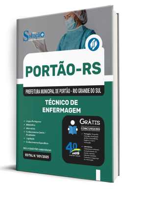 Apostila Prefeitura de Portão - RS 2025 - Técnico de Enfermagem - Imagem 2