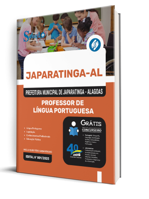 Apostila Prefeitura de Japaratinga - AL 2025 - Professor de Língua Portuguesa - Imagem 2