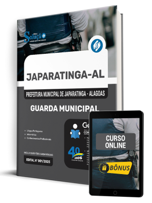 Apostila Prefeitura de Japaratinga - AL 2025 - Guarda Municipal - Imagem 1