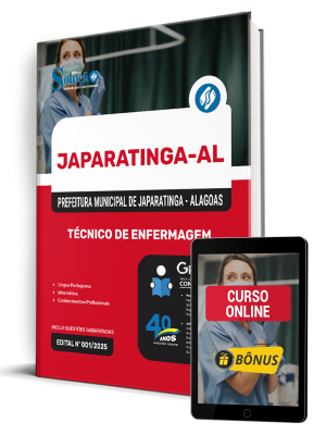 Apostila Prefeitura de Japaratinga - AL 2025 - Técnico de Enfermagem - Imagem 1