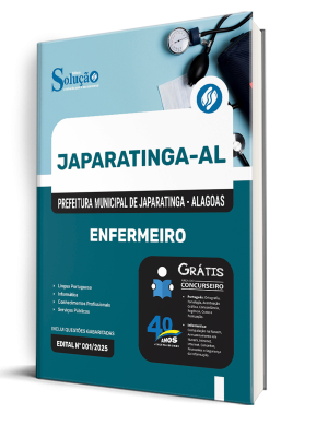 Apostila Prefeitura de Japaratinga - AL 2025 - Enfermeiro - Imagem 2