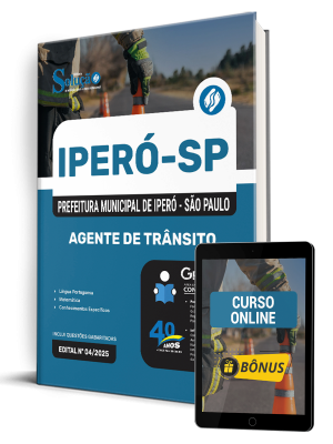 Apostila Prefeitura de Iperó - SP 2025 - Agente de Trânsito - Imagem 1