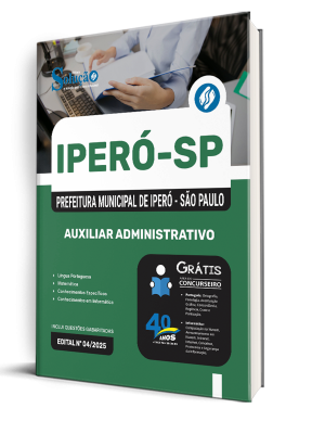 Apostila Prefeitura de Iperó - SP 2025 - Auxiliar Administrativo - Imagem 2