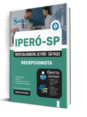 Apostila Prefeitura de Iperó - SP 2025 - Recepcionista - Imagem 2