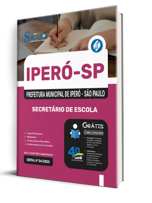 Apostila Prefeitura de Iperó - SP 2025 - Secretário de Escola - Imagem 2
