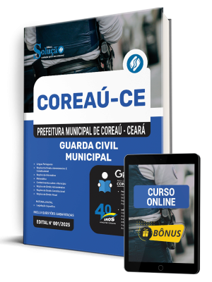 Apostila Prefeitura de Coreaú - CE 2025 - Guarda Civil Municipal - Imagem 1