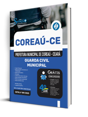 Apostila Prefeitura de Coreaú - CE 2025 - Guarda Civil Municipal - Imagem 2