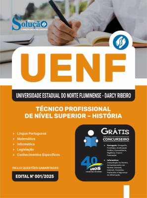 Apostila UENF 2025 - Técnico Profissional de Nível Superior - História - Imagem 3