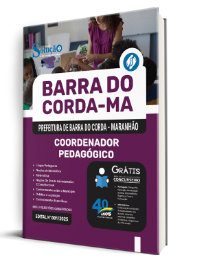 Apostila Prefeitura de Barra do Corda - MA 2025 - Coordenador Pedagógico - Imagem 2