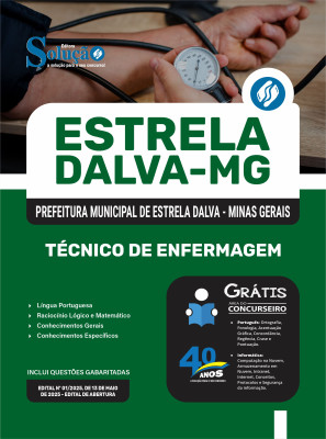Apostila Prefeitura de Estrela Dalva - MG 2025 - Técnico de Enfermagem - Imagem 3