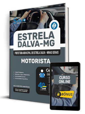 Apostila Prefeitura de Estrela Dalva - MG 2025 - Motorista - Imagem 1