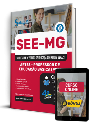 Apostila SEE-MG 2025 - Artes - Professor de Educação Básica (PEB) - Imagem 1