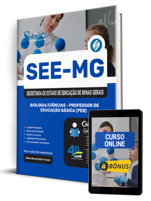 Apostila SEE-MG 2025 - Biologia/Ciências - Professor de Educação Básica (PEB) - Imagem 1