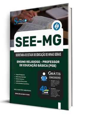 Apostila SEE-MG 2025 - Ensino Religioso - Professor De Educação Básica (PEB) - Imagem 2