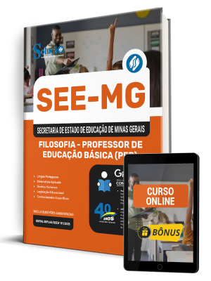 Apostila SEE-MG 2025 - Filosofia - Professor De Educação Básica (PEB) - Imagem 1