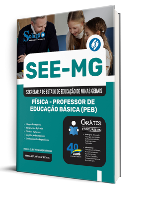 Apostila SEE-MG 2025 - Física - Professor De Educação Básica (PEB) - Imagem 2