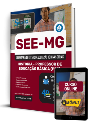 Apostila SEE-MG 2025 - História - Professor De Educação Básica (PEB) - Imagem 1