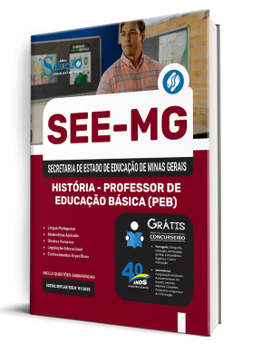 Apostila SEE-MG 2025 - História - Professor De Educação Básica (PEB) - Imagem 2