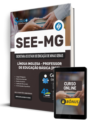 Apostila SEE-MG 2025 - Língua Inglesa - Professor De Educação Básica (PEB) - Imagem 1