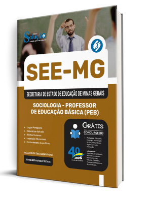 Apostila SEE-MG 2025 - Sociologia - Professor de Educação Básica (PEB) - Imagem 2