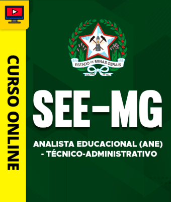 Curso SEE-MG - Analista Educacional (ANE) - Técnico-Administrativo - Imagem 1