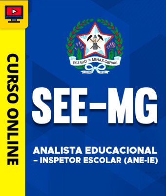 Curso SEE-MG - Analista Educacional – Inspetor Escolar (ANE-IE) - Imagem 1