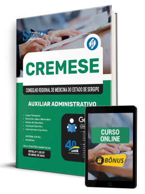 Apostila CREMESE 2025 - Auxiliar Administrativo - Imagem 1
