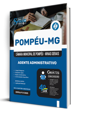 Apostila Câmara de Pompéu - MG 2025 - Agente Administrativo - Imagem 2